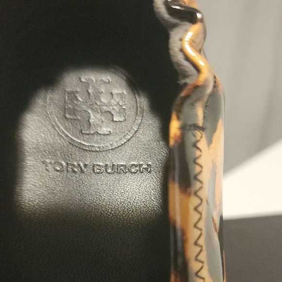 Tory Burch Brown and Black Leopard Flats - Picture 2 of 8